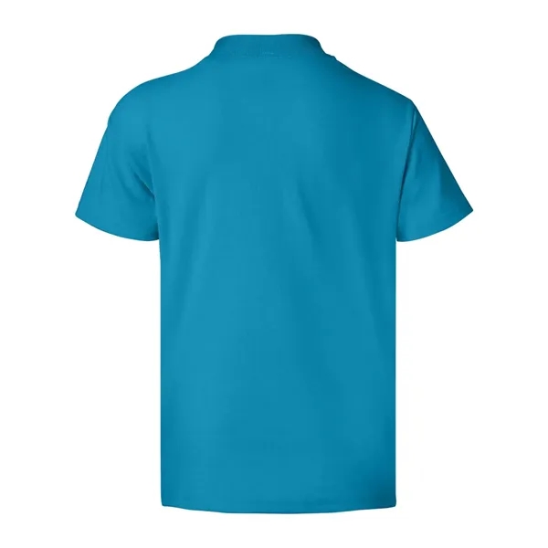 Youth-sized T-shirt made of cotton/poly with 5% recycled polyester from plastic... from ASI 84358 S&S Activewear