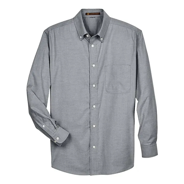Harriton Long Sleeve Oxford Shirt... from ASI 84358 S&S Activewear