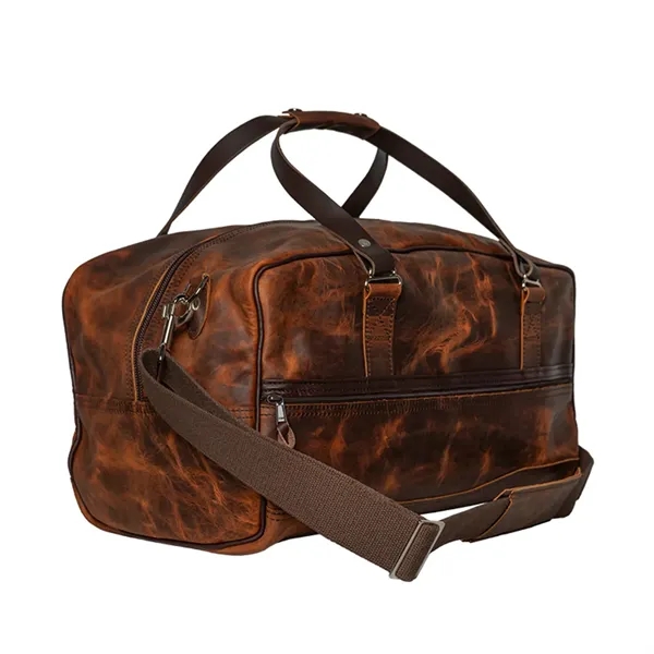 USA Made Bison Leather Tote Bag made from genuine bison leather... from ASI 46170 Compass Industries Inc