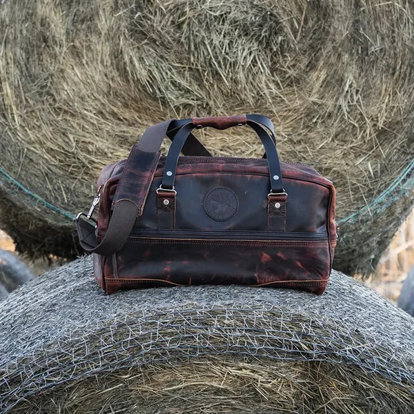 USA Made Bison Leather Tote Bag made from genuine bison leather... from ASI 46170 Compass Industries Inc