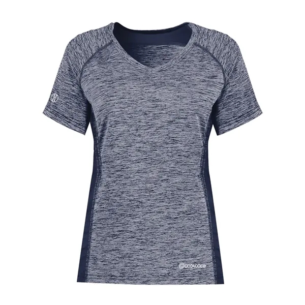 Holloway Women's Electrify CoolCore® V-Neck T-Shirt... from ASI 84358 S&S Activewear