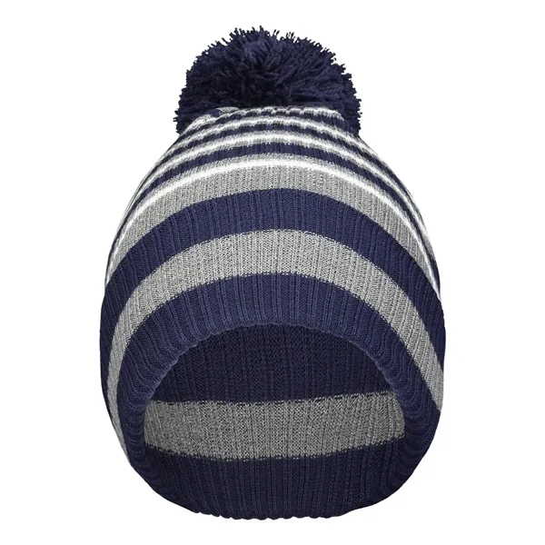 Holloway 8 1/2" Spirit Pom Beanie... from ASI 84358 S&S Activewear