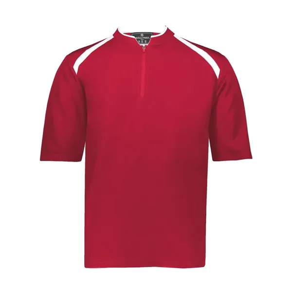 Holloway Clubhouse Short Sleeve Quarter-Zip Pullover... from ASI 84358 S&S Activewear