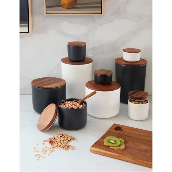 This striking, but simple ceramic container is designed to store your... from ASI 56070 Gemline / Gemline®