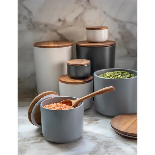 This striking, but simple ceramic container is designed to store your... from ASI 56070 Gemline / Gemline®