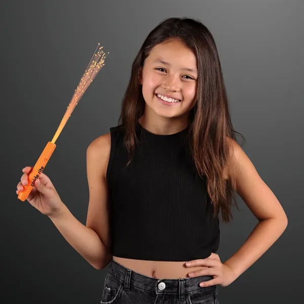 Blank or imprinted. Flashing stock wand with sparkle fibers.... from ASI 34194 ALightPromos / Alight Promotional Products