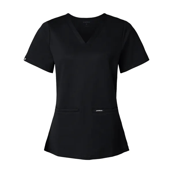 Jaanuu Women's Cesi Ultrasoft Scrub V-Neck Top... from ASI 84358 S&S Activewear