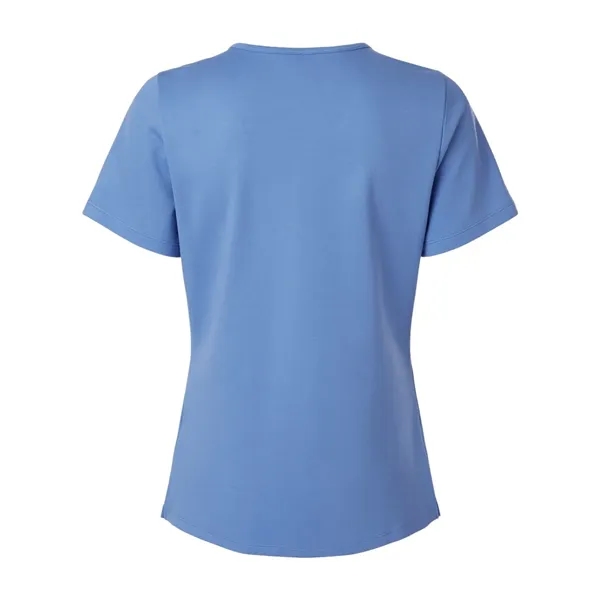 Jaanuu Women's Cesi Ultrasoft Scrub V-Neck Top... from ASI 84358 S&S Activewear