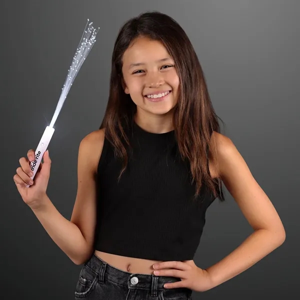 Blank or imprinted. Flashing stock wand with sparkle fibers.... from ASI 34194 ALightPromos / Alight Promotional Products