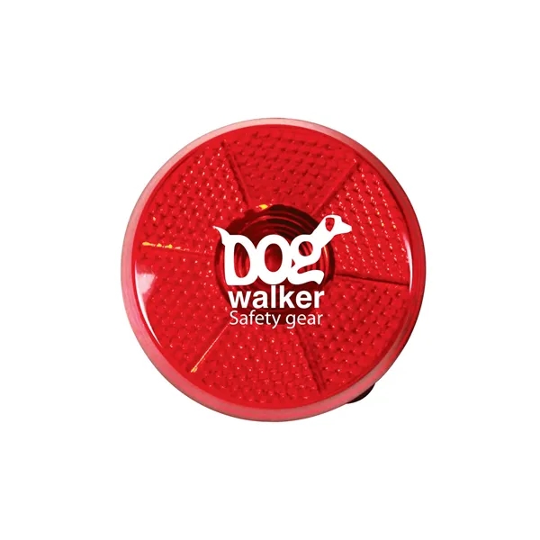 Round shaped button with sturdy clip for attachment and blinking light.... from ASI 79530 Prime Line