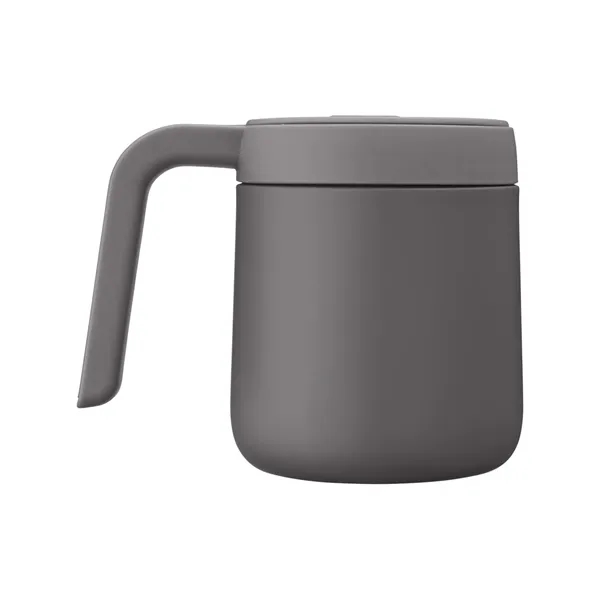 12 ounce mug with double-wall insulation and a slide lid.... from ASI 79530 Prime Line