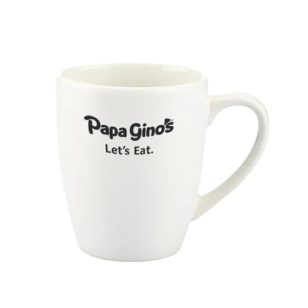 12 oz. ceramic mug with high gloss finish, handle and customization... from ASI 79530 Prime Line