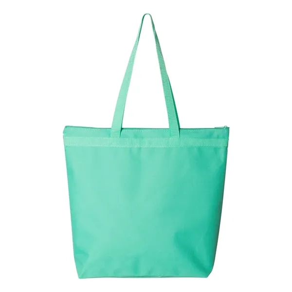 Recycled zipper tote. Blank product.... from ASI 84358 S&S Activewear