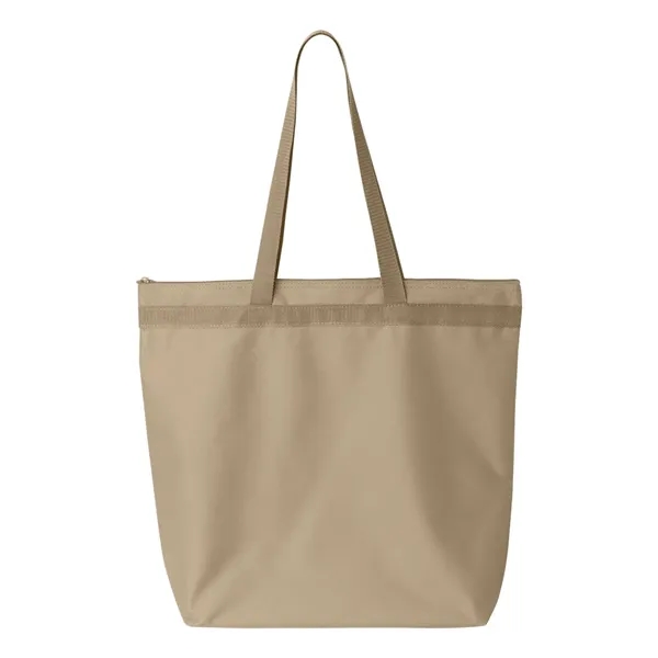 Recycled zipper tote. Blank product.... from ASI 84358 S&S Activewear