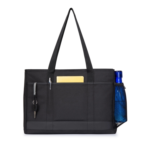 Mobile computer tote with large main compartment, hook and loop fastener,... from ASI 56070 Gemline / Gemline®