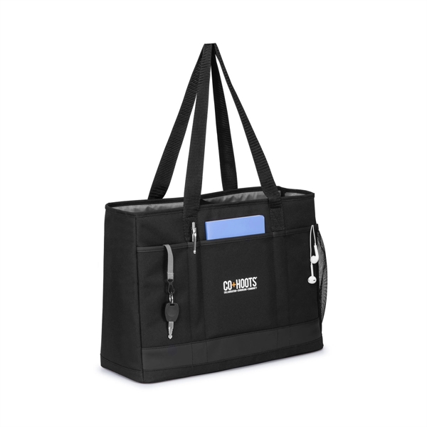 Mobile computer tote with large main compartment, hook and loop fastener,... from ASI 56070 Gemline / Gemline®
