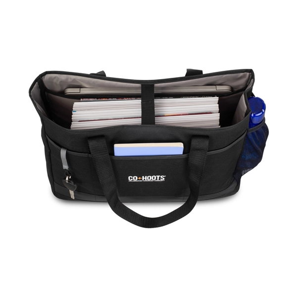Mobile computer tote with large main compartment, hook and loop fastener,... from ASI 56070 Gemline / Gemline®