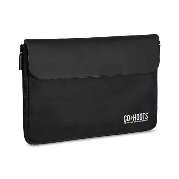 Commuter sleeve with top flap with hook and loop fasteners, interior... from ASI 56070 Gemline / Gemline®