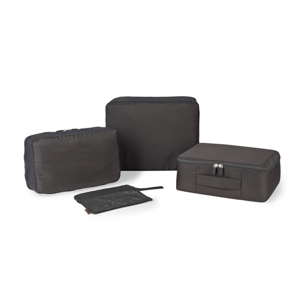 Set of three foldable packing cubes with mesh ventilation.... from ASI 56070 Gemline / Gemline®