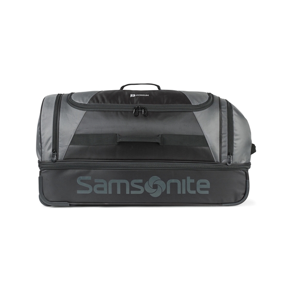 Durable drop bottom wheeled duffel for easy travel... from ASI 56070 Gemline / Gemline®