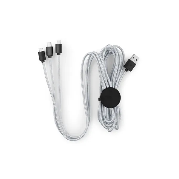 10 foot nylon, PVC and ABS plastic cable with USB, Type-C,... from ASI 79530 Prime Line
