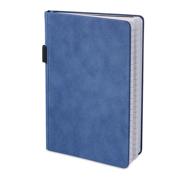 5.875" x 8.375" x 0.625" Leeman™ Nuba journal with 96 cream-colored... from ASI 79530 Prime Line