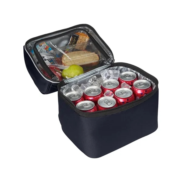 8-can lunch cooler with PEVA lining and spacious main compartment.... from ASI 79530 Prime Line