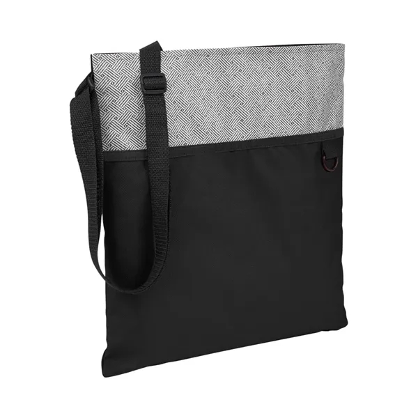 Patchwork Eco Friendly Crossbody Tote Bag... from ASI 79530 Prime Line