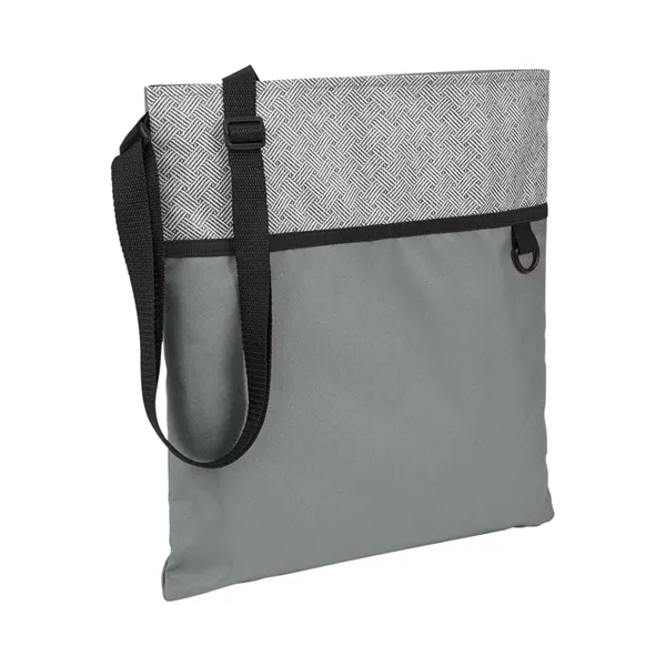 Patchwork Eco Friendly Crossbody Tote Bag... from ASI 79530 Prime Line