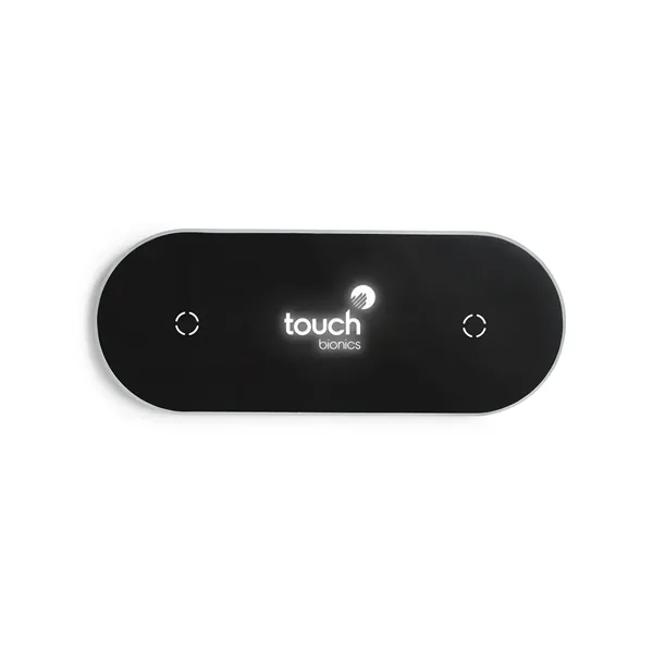 6.12" x 2.43" x 0.37" ABS plastic and polycarbonate Qi-enabled wireless... from ASI 79530 Prime Line