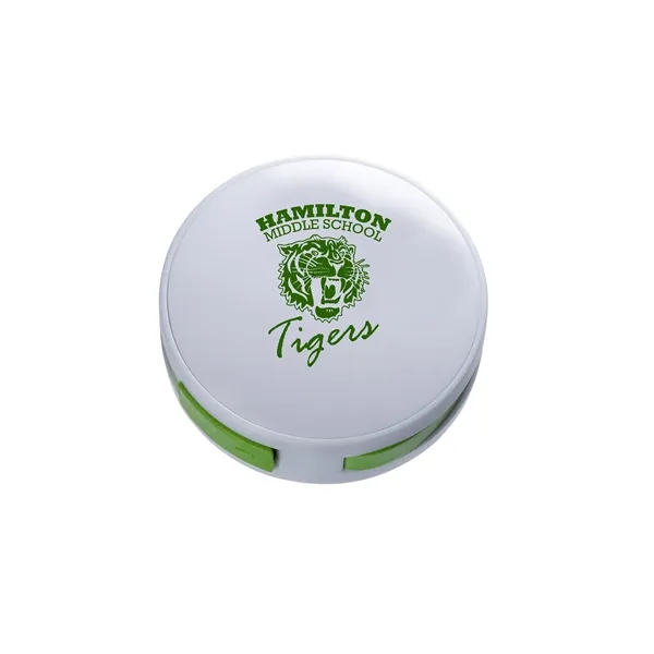 Round plastic 4-port USB hub.... from ASI 79530 Prime Line