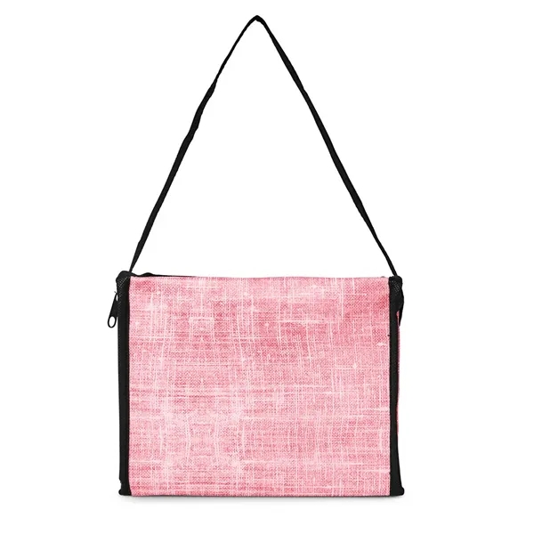 8.25" x 6.25" x 5.75" 70GSM non-woven polypropylene denim-look cooler tote... from ASI 79530 Prime Line