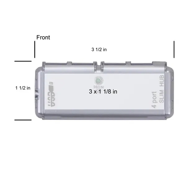 Travel Holly Avenue 4 Ports Slim Hub is thin in size... from ASI 90154 Sunjoy Group Inc