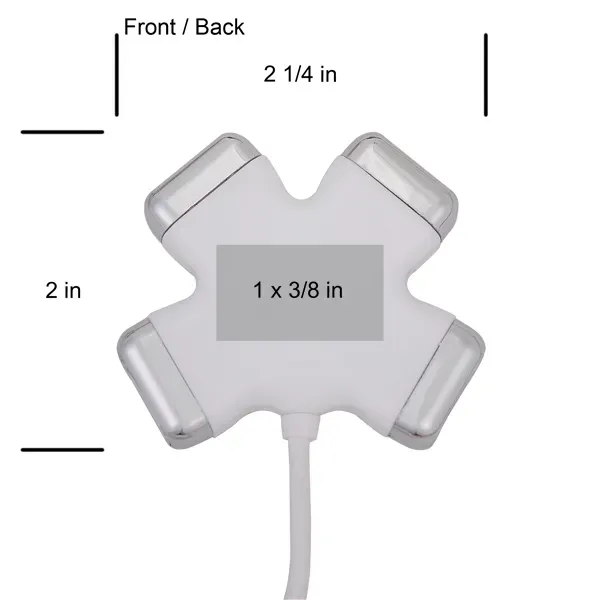 Hudson 4 Port USB Hub features 4 USB 2.0 ports. Great... from ASI 90154 Sunjoy Group Inc