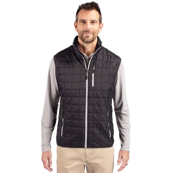 Men's puffer vest with a full-zip, insulation, wind and water resistance,... from ASI 47965 Cutter & Buck