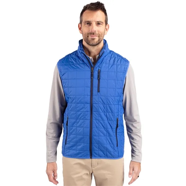 Men's puffer vest with a full-zip, insulation, wind and water resistance,... from ASI 47965 Cutter & Buck