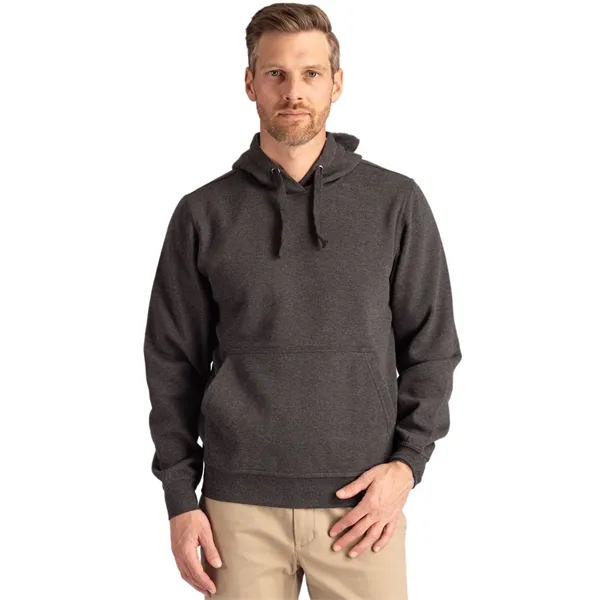 Unisex sweatshirt with a hood, anti-pill finish, drawstring, metal grommets, and... from ASI 47965 Cutter & Buck