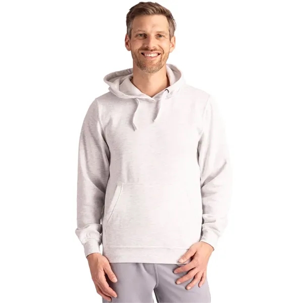 Unisex sweatshirt with a hood, anti-pill finish, drawstring, metal grommets, and... from ASI 47965 Cutter & Buck