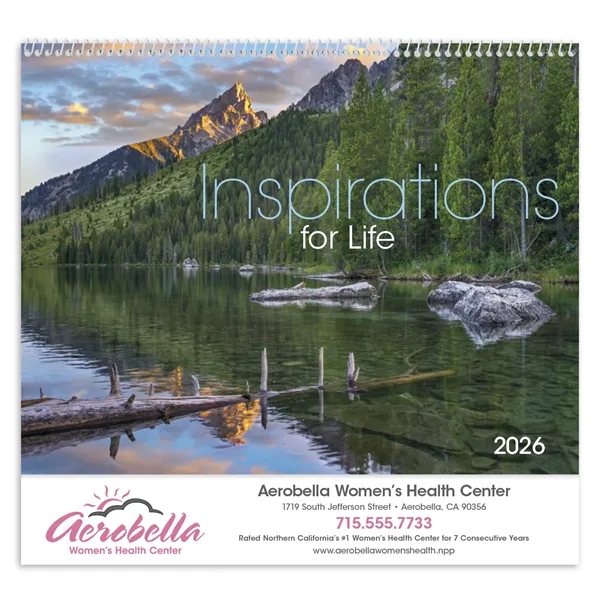 Inspirations for Life - Spiral... from ASI 40480 Koozie Group / Norwood Triumph Calendar