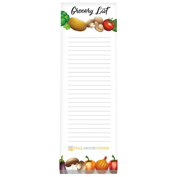 Souvenir® 3" x 9" Scratch Pad, 50 Sheet with Magnet... from ASI 40480 Koozie Group