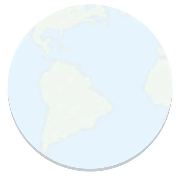 Souvenir® Sticky Note™ 3" x 3" Die Cut Pad, 25 sheet... from ASI 40480 Koozie Group