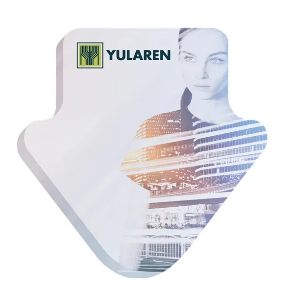 Souvenir® Sticky Note™ 3" x 3" Die Cut Pad, 25 sheet... from ASI 40480 Koozie Group