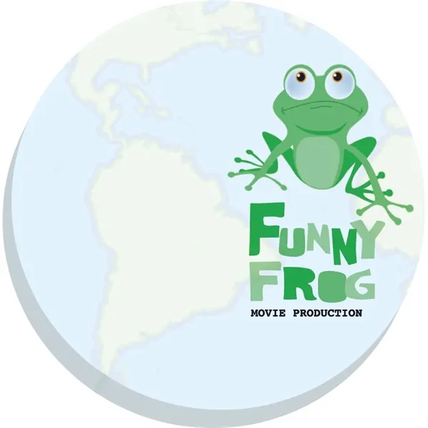 Souvenir® Sticky Note™ 3" x 3" Die Cut Pad, 25 sheet... from ASI 40480 Koozie Group