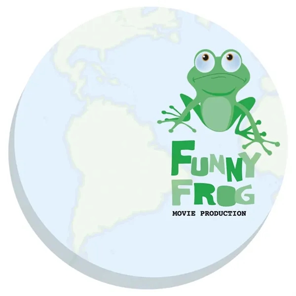 Souvenir® Sticky Note™ 3" x 3" Die Cut Pad, 50 sheet... from ASI 40480 Koozie Group