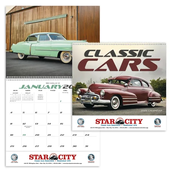 Classic Cars... from ASI 40480 Koozie Group / Norwood Triumph Calendar