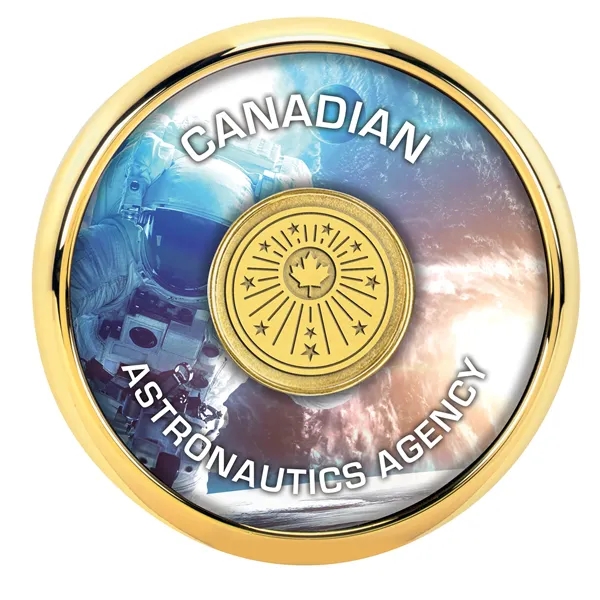 Round Brass Coaster... from ASI 40480 Koozie Group / Norwood