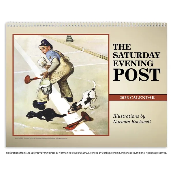 The Saturday Evening Post... from ASI 40480 Koozie Group / Norwood Triumph Calendar