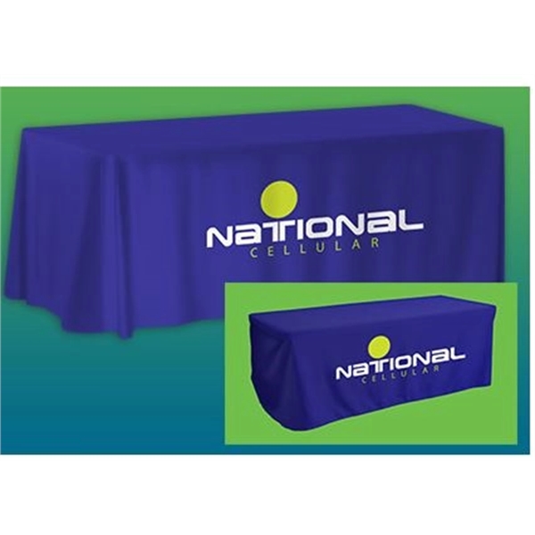 Non-fitted 8' to 6' convertible table cover that's both wrinkle-resistant and... from ASI 90807 Tekweld