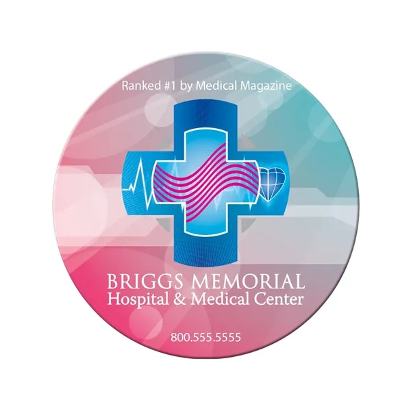 3" Circle Magnet... from ASI 40480 Koozie Group / Norwood