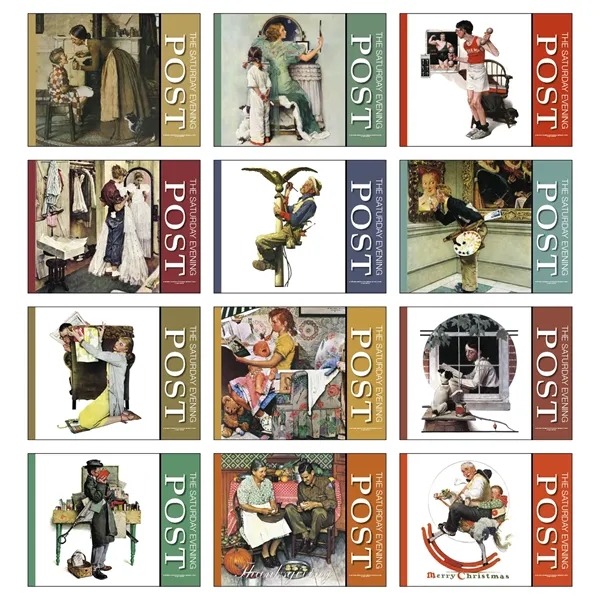 Saturday Evening Post Appointment Calendar - Spiral... from ASI 40480 Koozie Group / HotLine®